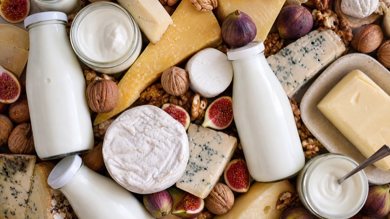 Milk, cheese & yoghurt